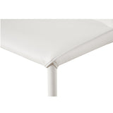 Modern European furniture - Minimalist Vegan Leather Dining Chairs (2) - www.oroa.com