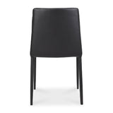 Modern European furniture - Minimalist Vegan Leather Dining Chairs (2) - www.oroa.com