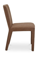 Modern European furniture - Fabric Upholstered Dining Chairs (2) - www.oroa.com