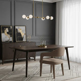 Modern European furniture - Upholstered Open-Back Dining Chair - www.oroa.com