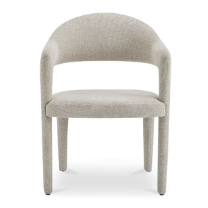 Upholstered Open-Back Dining Chair | Novi Living Martens | Oroa.com
