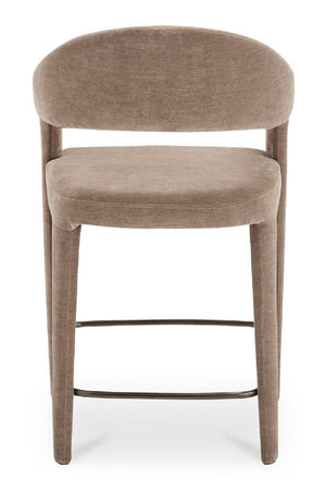 Open Barrel-Back Counter Stool | Novi Living Martens | Oroa.com