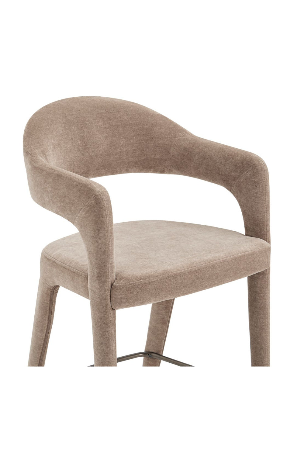 Open Barrel-Back Counter Stool | Novi Living Martens | Oroa.com