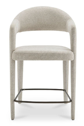 Modern European furniture - Open Barrel-Back Counter Stool - www.oroa.com
