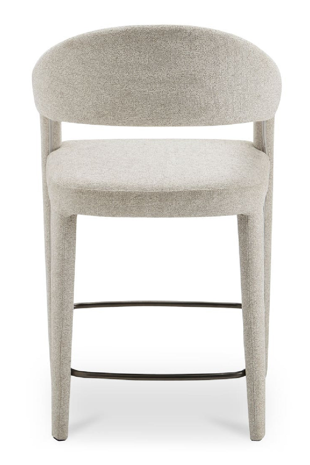 Open Barrel-Back Counter Stool | Novi Living Martens | Oroa.com