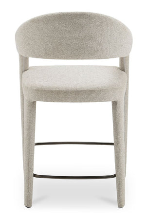 Open Barrel-Back Counter Stool | Novi Living Martens | Oroa.com