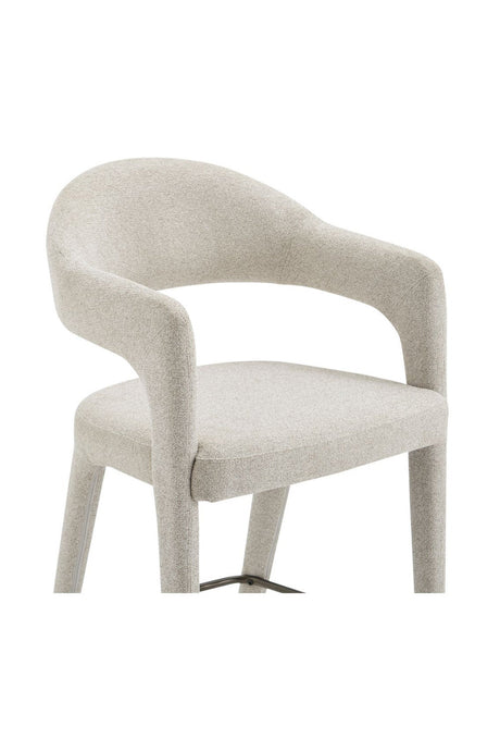 Modern European furniture - Open Barrel-Back Counter Stool - www.oroa.com