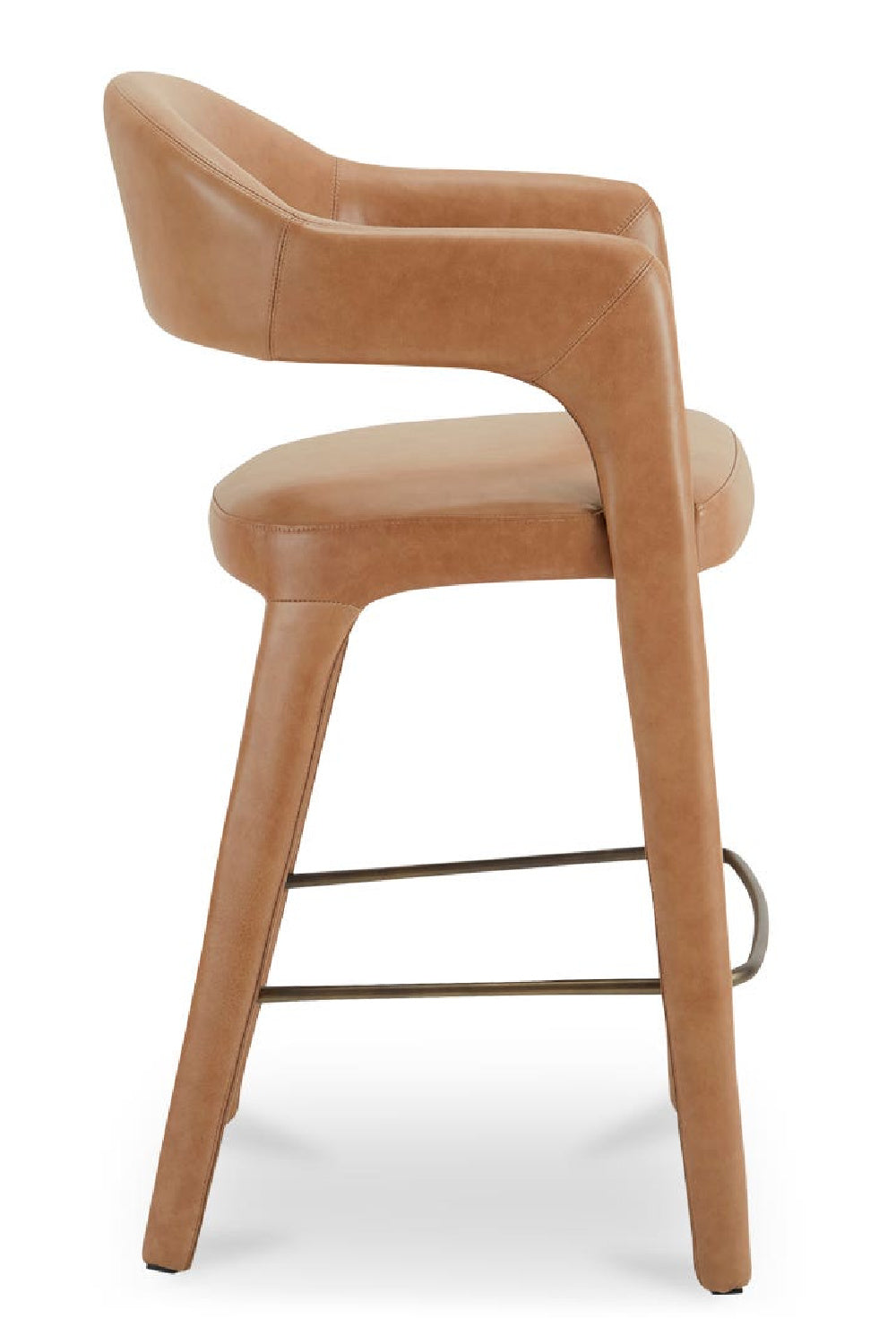 Open Barrel-Back Bar Stool | Novi Living Martens | Oroa.com