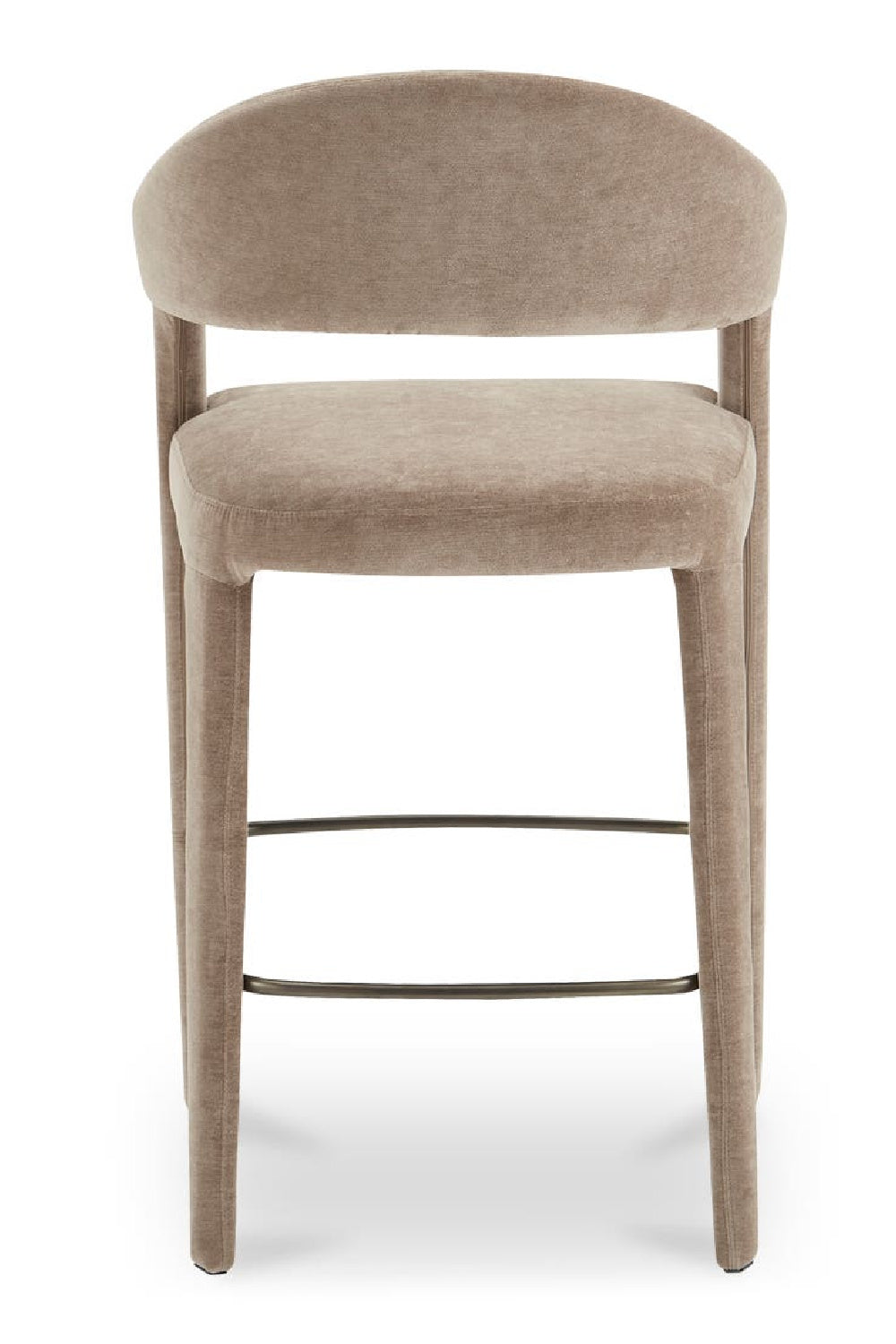 Open Barrel-Back Bar Stool | Novi Living Martens | Oroa.com