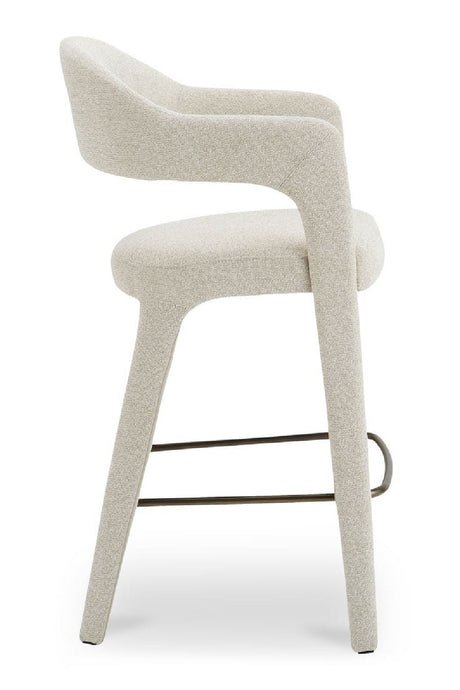 Modern European furniture - Open Barrel-Back Bar Stool - www.oroa.com