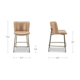 Barrel Back Counter Stool | Novi Living Early - www.oroa.com