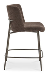 Modern European furniture - Barrel Back Fabric Counter Stool - www.oroa.com