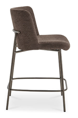 Barrel Back Fabric Counter Stool | Novi Living Early | Oroa.com