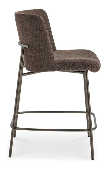 Modern European furniture - Barrel Back Fabric Counter Stool - www.oroa.com