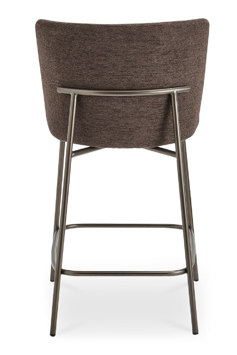 Barrel Back Fabric Counter Stool | Novi Living Early | Oroa.com