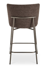 Modern European furniture - Barrel Back Fabric Counter Stool - www.oroa.com