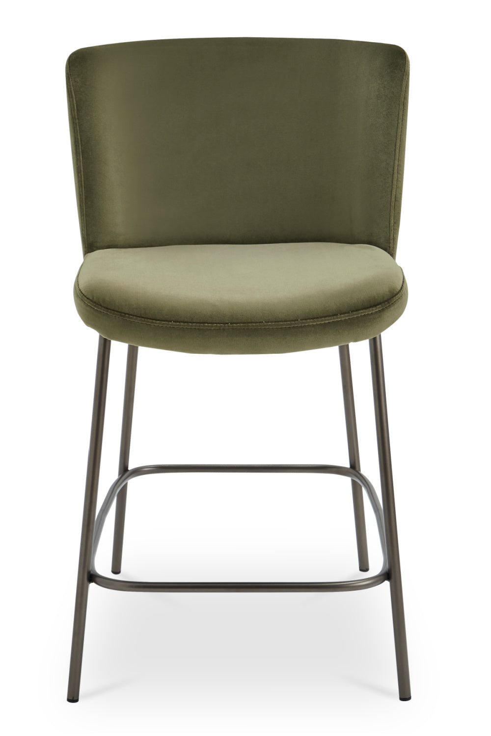 Barrel Back Fabric Counter Stool | Novi Living Early | Oroa.com