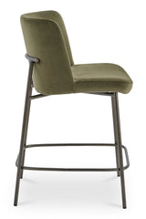 Modern European furniture - Barrel Back Fabric Counter Stool - www.oroa.com