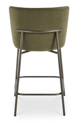 Modern European furniture - Barrel Back Fabric Counter Stool - www.oroa.com