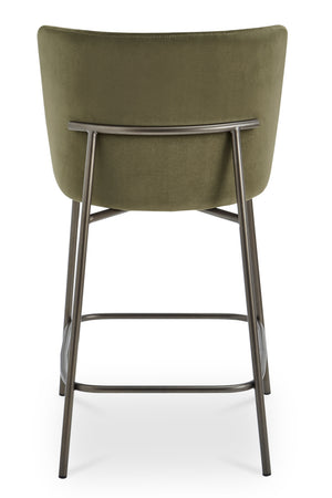 Barrel Back Fabric Counter Stool | Novi Living Early | Oroa.com