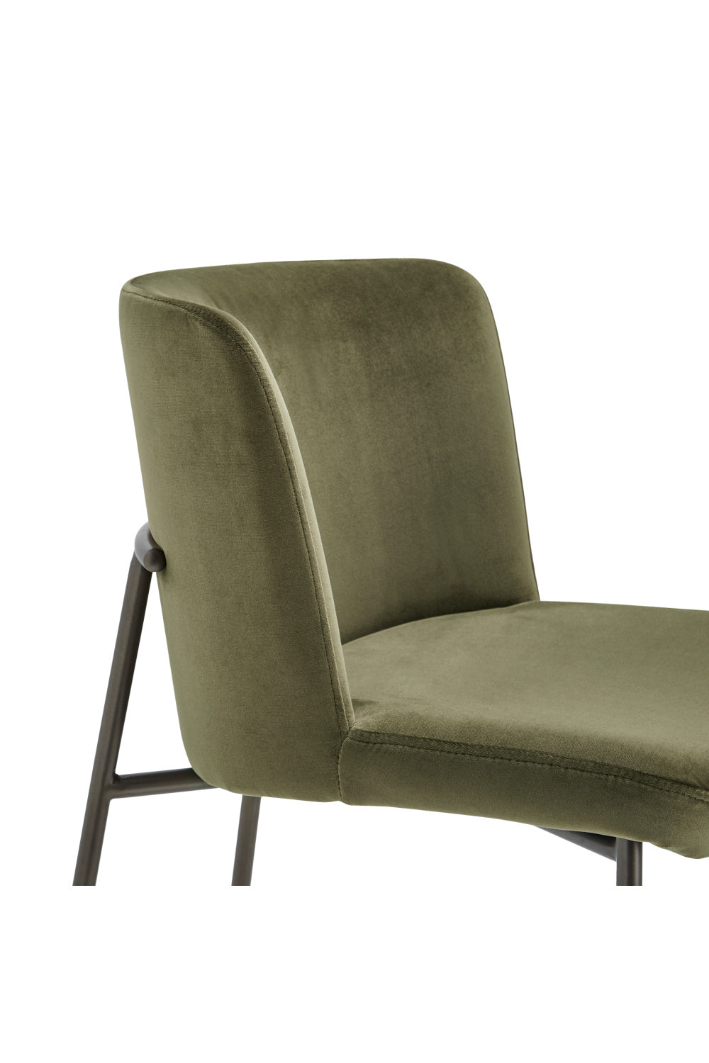 Barrel Back Fabric Counter Stool | Novi Living Early | Oroa.com