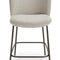 Modern European furniture - Barrel Back Fabric Counter Stool - www.oroa.com