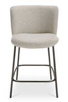Modern European furniture - Barrel Back Fabric Counter Stool - www.oroa.com