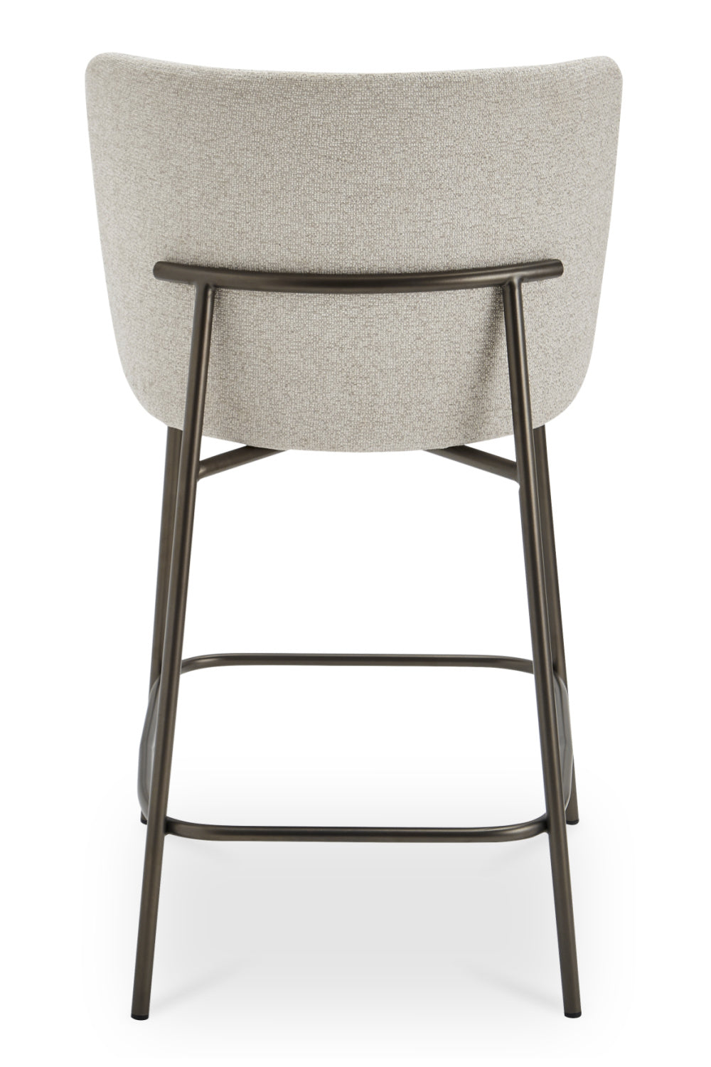 Barrel Back Fabric Counter Stool | Novi Living Early | Oroa.com