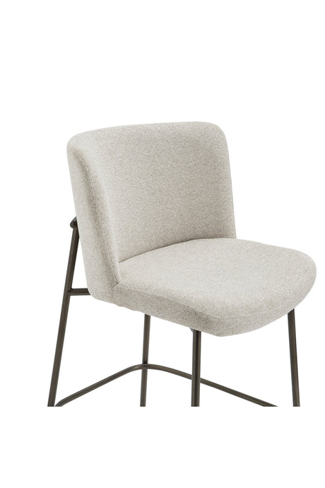 Modern European furniture - Barrel Back Fabric Counter Stool - www.oroa.com
