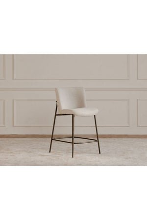 Barrel Back Fabric Counter Stool | Novi Living Early | Oroa.com