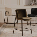 Modern European furniture - Thin Metal Frame Bar Stool - www.oroa.com