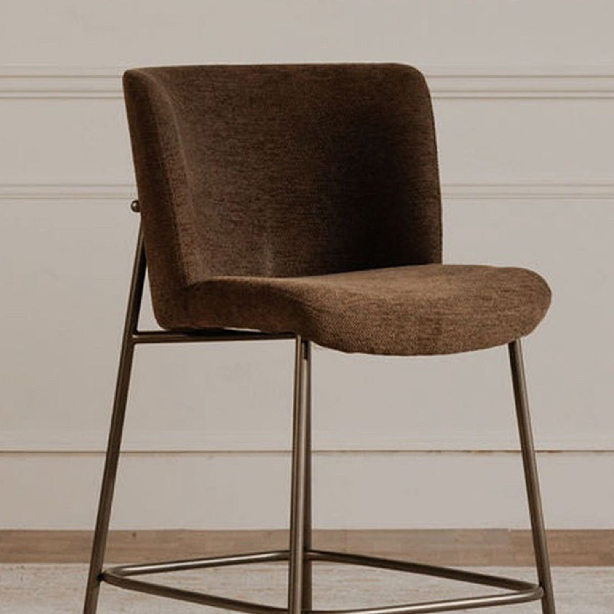 Modern European furniture - Thin Metal Frame Bar Stool - www.oroa.com