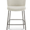 Modern European furniture - Thin Metal Frame Bar Stool - www.oroa.com