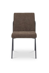 Modern European furniture - Minimalist Padded Dining Chairs (2) - www.oroa.com