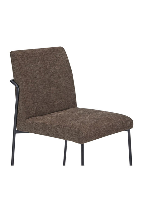 Modern European furniture - Minimalist Padded Dining Chairs (2) - www.oroa.com
