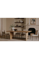 Modern European furniture - Minimalist Padded Dining Chairs (2) - www.oroa.com
