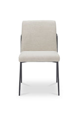 Modern European furniture - Minimalist Padded Dining Chairs (2) - www.oroa.com