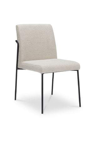 Minimalist Padded Dining Chairs (2) | Novi Living Danny