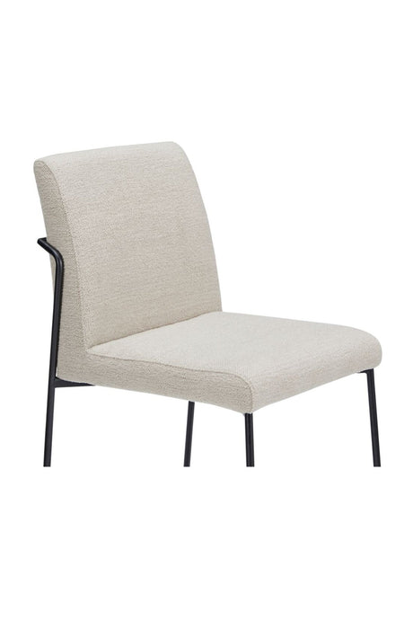 Modern European furniture - Minimalist Padded Dining Chairs (2) - www.oroa.com