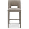 Modern European furniture - Carved Back Counter Stool - www.oroa.com