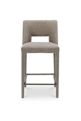 Modern European furniture - Carved Back Counter Stool - www.oroa.com