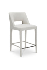 Modern European furniture - Carved Back Counter Stool - www.oroa.com