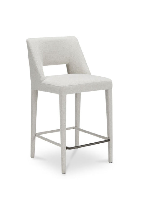 Modern European furniture - Carved Back Counter Stool - www.oroa.com
