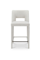 Modern European furniture - Carved Back Counter Stool - www.oroa.com