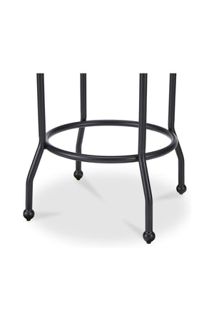 Padded Seat Swivel Counter Stool | Novi Living Kelsey