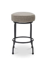 Modern European furniture - Padded Seat Swivel Counter Stool - www.oroa.com