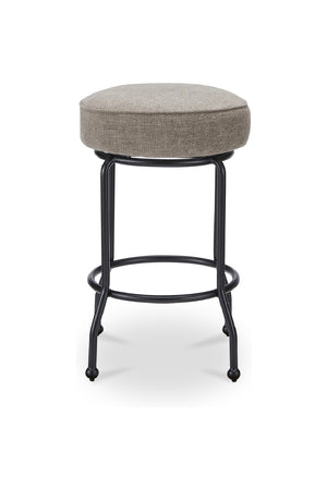Padded Seat Swivel Counter Stool | Novi Living Kelsey
