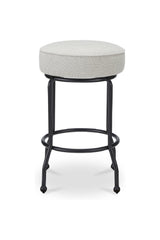 Modern European furniture - Padded Seat Swivel Counter Stool - www.oroa.com
