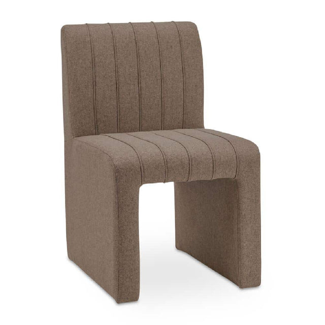 Modern European furniture - Channeled Dining Chair - www.oroa.com
