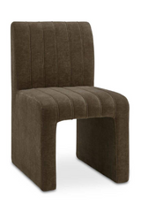 Modern European furniture - Channeled Dining Chair - www.oroa.com